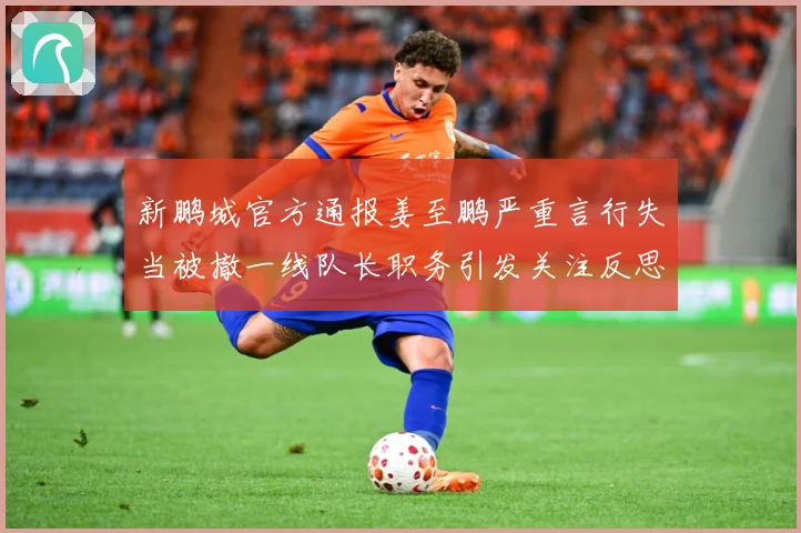 新鹏城官方通报姜至鹏严重言行失当被撤一线队长职务引发关注反思成长观察：最新赛事动态与深度分析